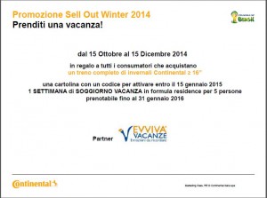 Promozione Sell Out Winter 2014